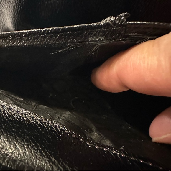 Vintage Coach Wallet Black/White - Picture 6 of 14